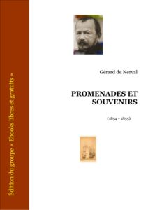 Promenades et souvenirs, couverture du livre