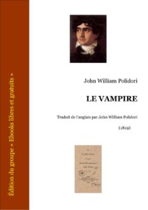 Le Vampire, couverture du livre