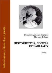 Historiettes, contes et fabliaux, couverture du livre