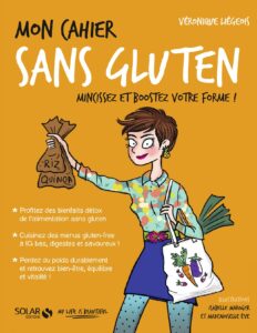 Mon cahier Sans gluten, couverture du livre
