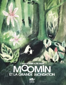 Moomin et la grande inondation, couverture du livre