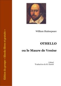Othello ou le Maure de Venise, couverture du livre