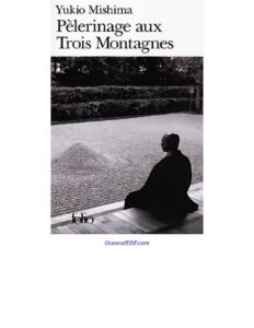 Pèlerinage aux trois montagnes, couverture du livre