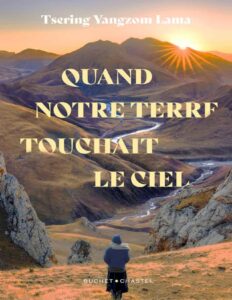 Quand notre terre touchait le ciel, couverture du livre