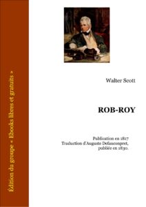 ROB-ROY, couverture du livre