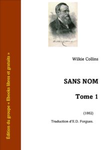 Sans NOM – Tome 1, couverture du livre