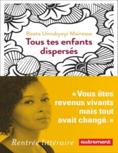 Tous tes enfants dispersés, couverture du livre