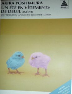 Un été en vêtements de deuil, couverture du livre