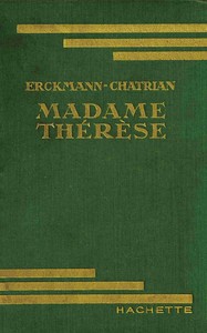 Madame Thérèse d’Erckmann-Chatrian, couverture du livre