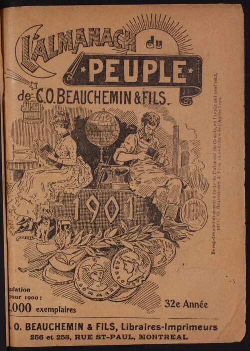 Une histoire de mon pays d’Ernest Choquette, couverture du livre