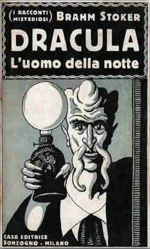 Dracula di Bram Stoker, copertina del libro