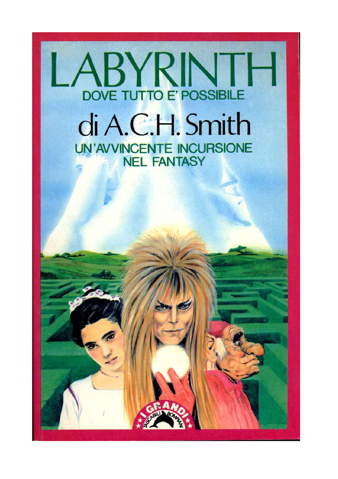 Labyrinth di A. C. H. Smith, copertina del libro
