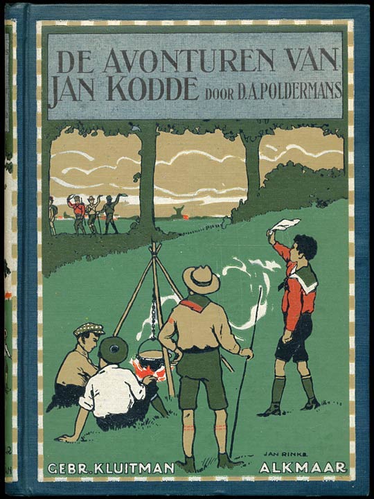 De avonturen van Jan Kodde van D. A. Poldermans, boekomslag