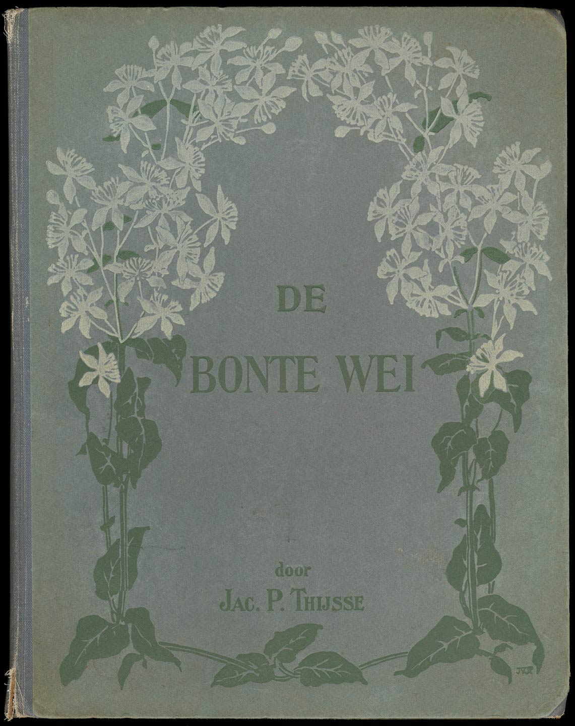 De Bonte Wei van Jac. P. Thijsse, boekomslag