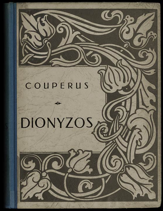Dionyzos van Louis Couperus, boekomslag