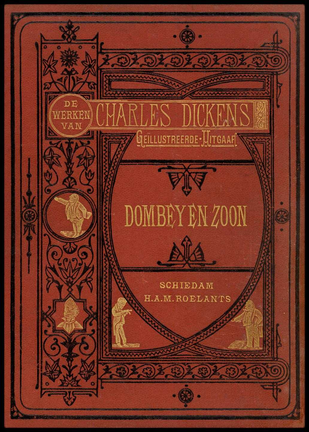 Dombey en Zoon van Charles Dickens, boekomslag