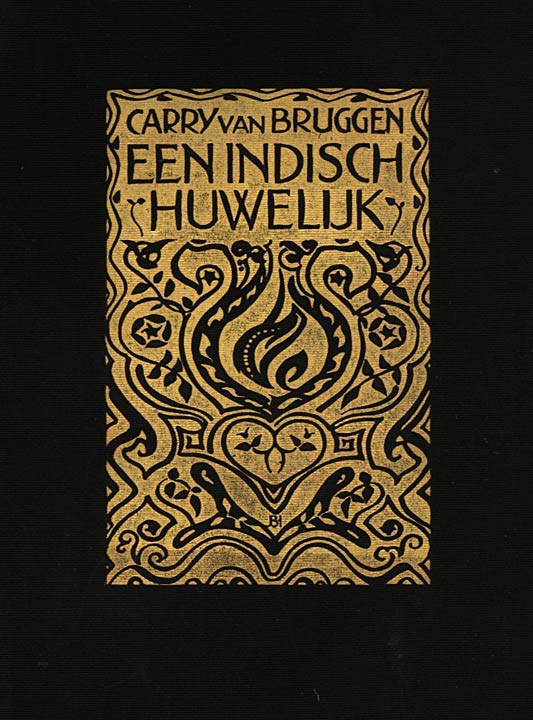 Een Indisch huwelijk van Carry van Bruggen, boekomslag