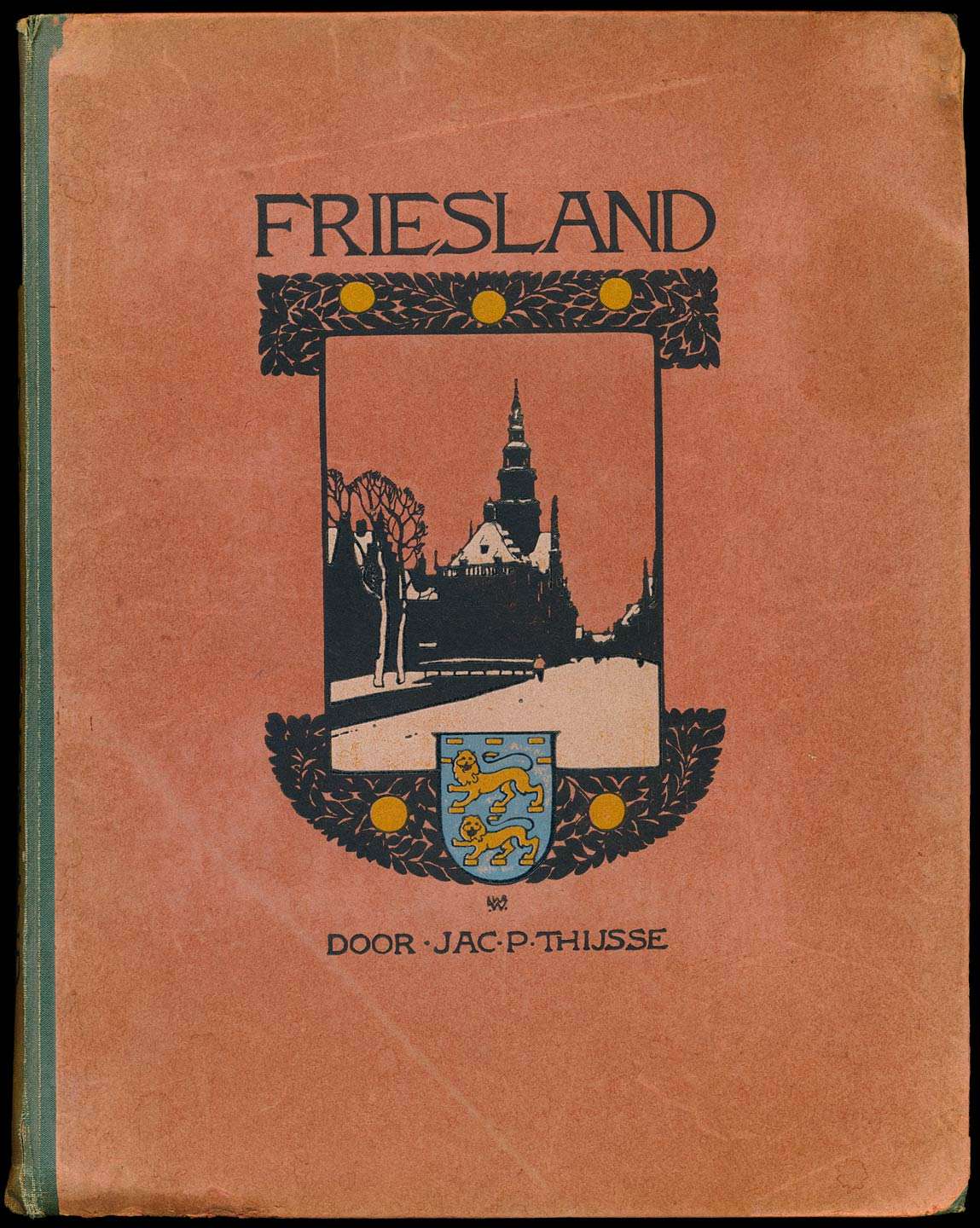 Friesland van Jac. P. Thijsse, boekomslag