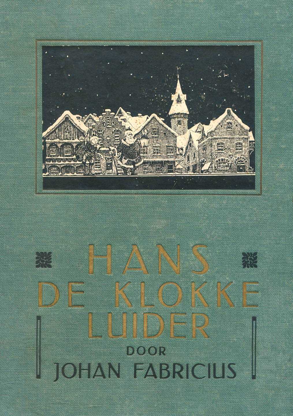 Hans de Klokkeluider van Johan Fabricius, boekomslag