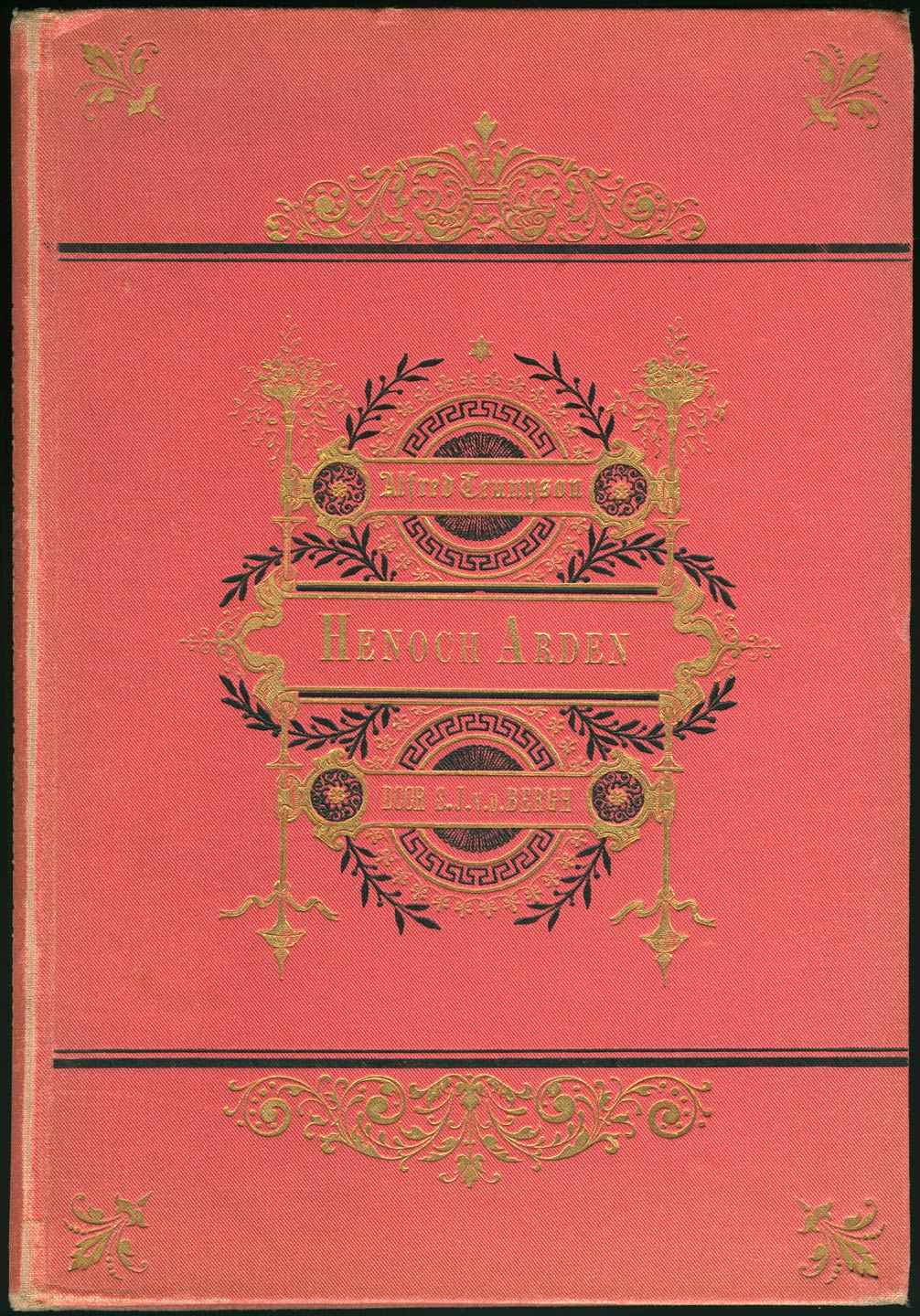 Henoch Arden van Alfred Tennyson, boekomslag