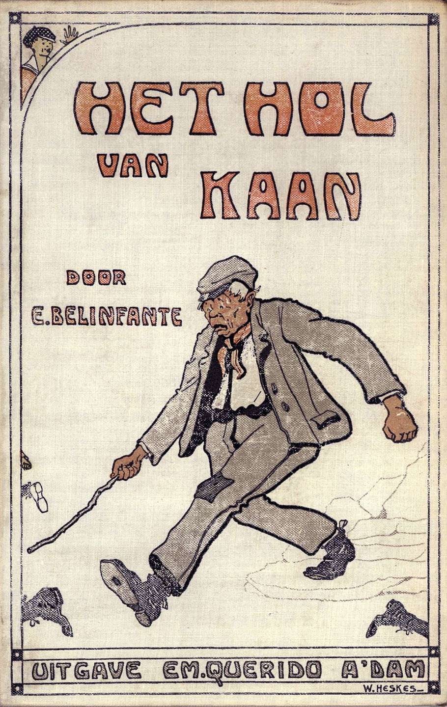 Het hol van Kaan van Emmy J. Belinfante, boekomslag