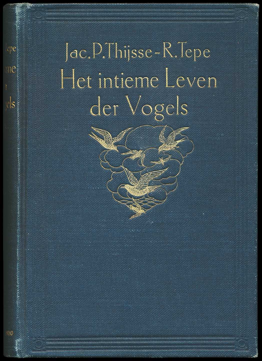 Het intieme leven der vogels van Jac. P. Thijsse, boekomslag