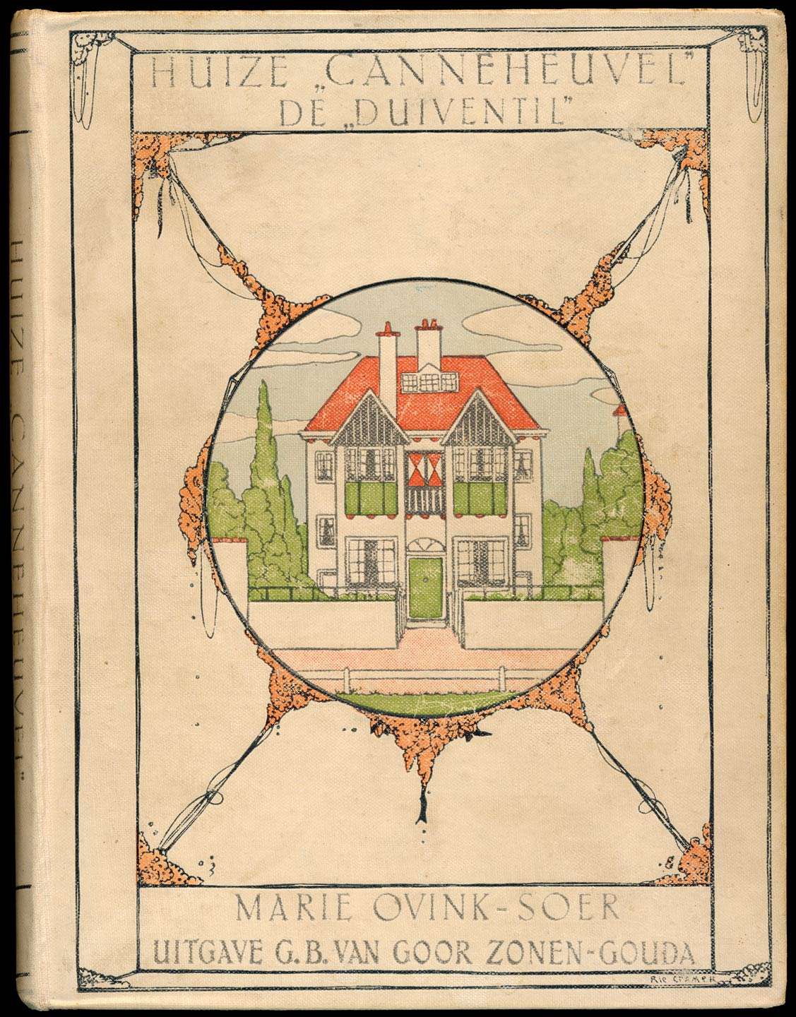 Huize Canneheuvel van Marie Ovink-Soer, boekomslag