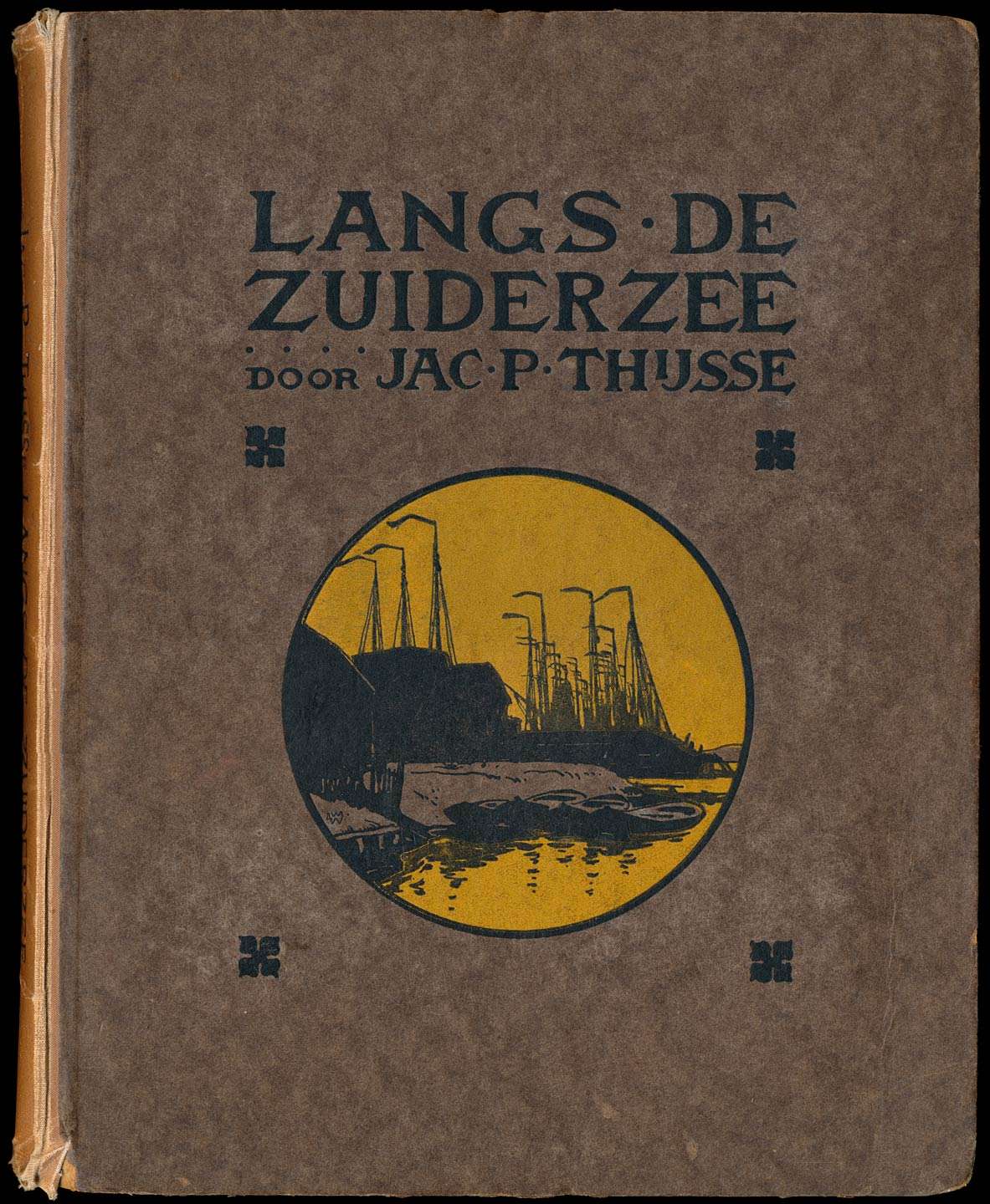Langs de Zuiderzee van Jac. P. Thijsse, boekomslag