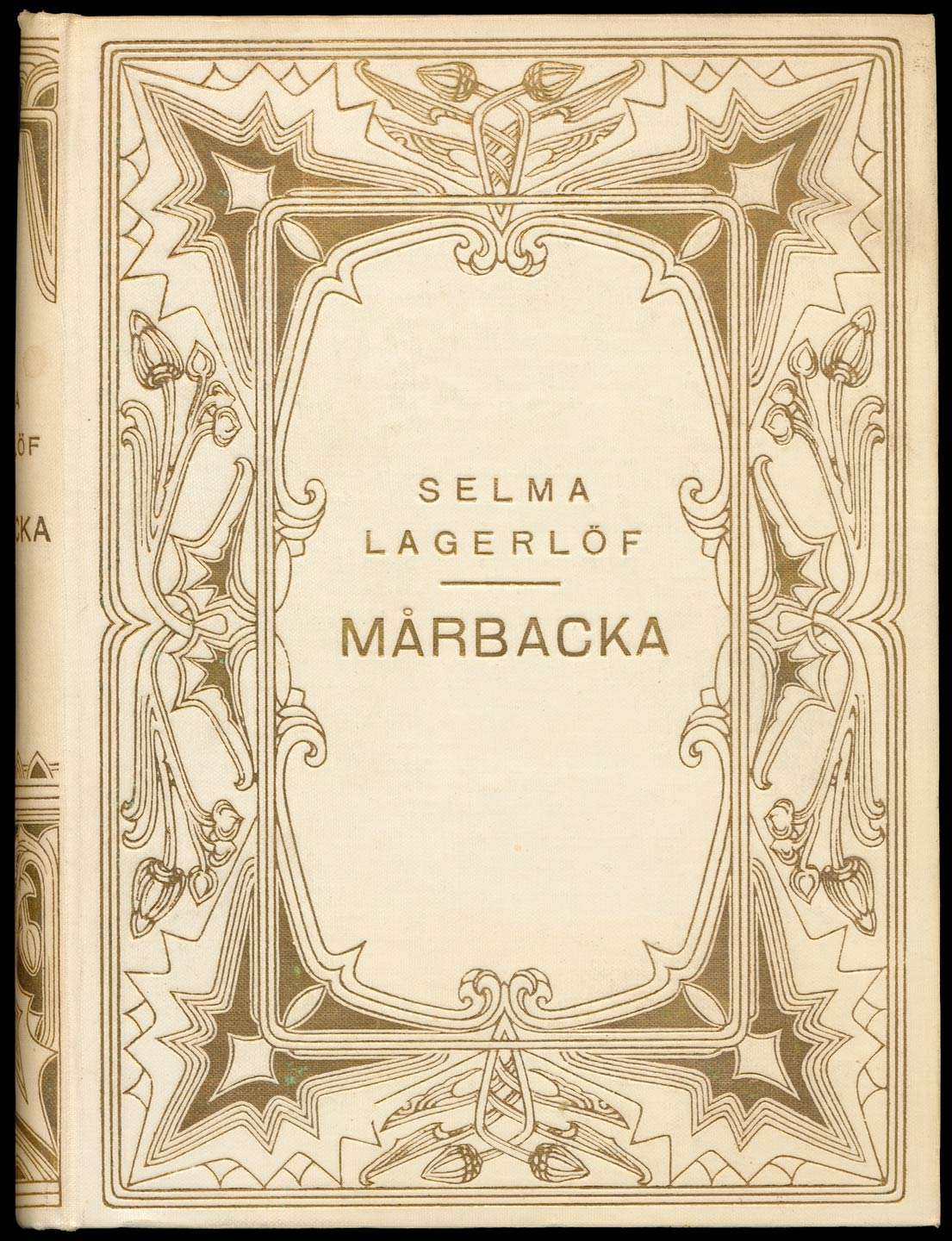 Mårbacka van Selma Lagerlöf, boekomslag