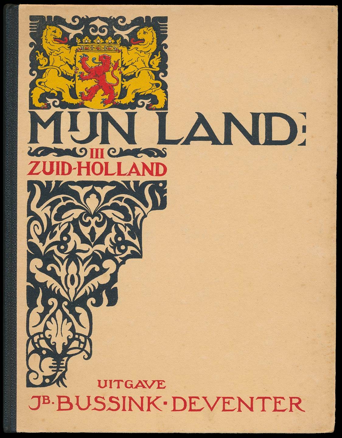Mijn Land, 03/11 van G.J. Nijland, boekomslag