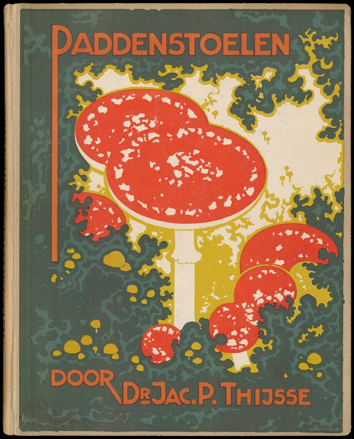 Paddenstoelen van Jac. P. Thijsse, boekomslag