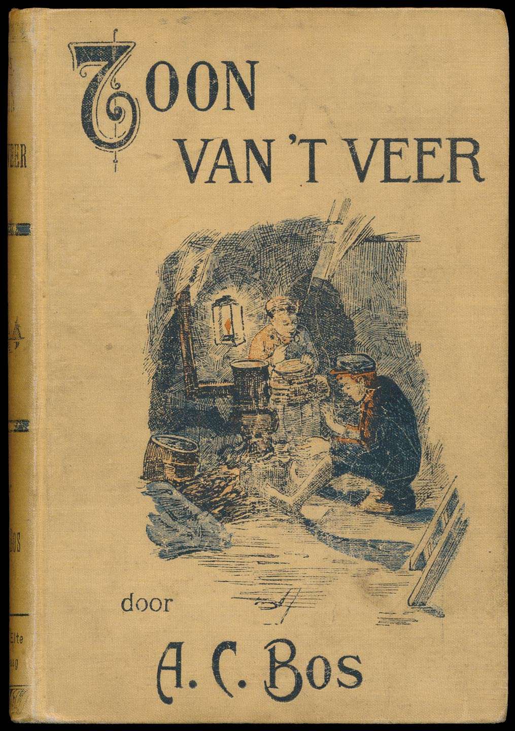 Toon van 't Veer van Arie Cornelis Bos, boekomslag