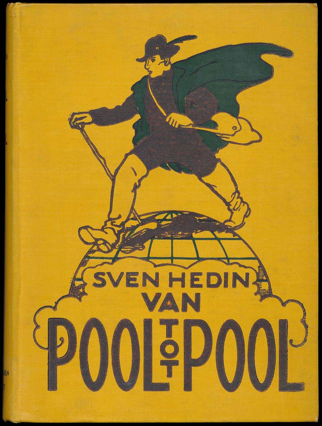 Van pool tot pool van Sven Anders Hedin, boekomslag