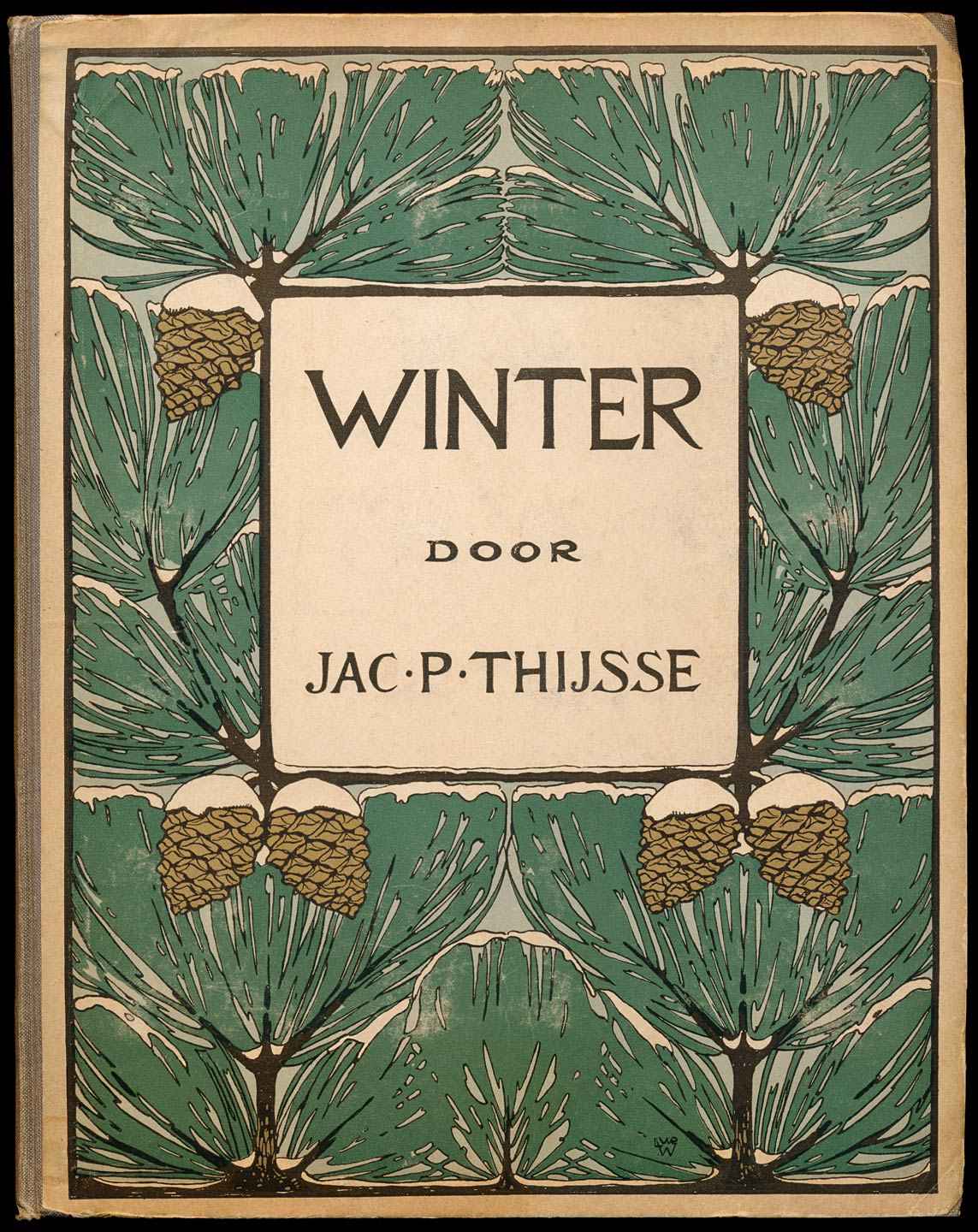 Winter van Jac. P. Thijsse, boekomslag