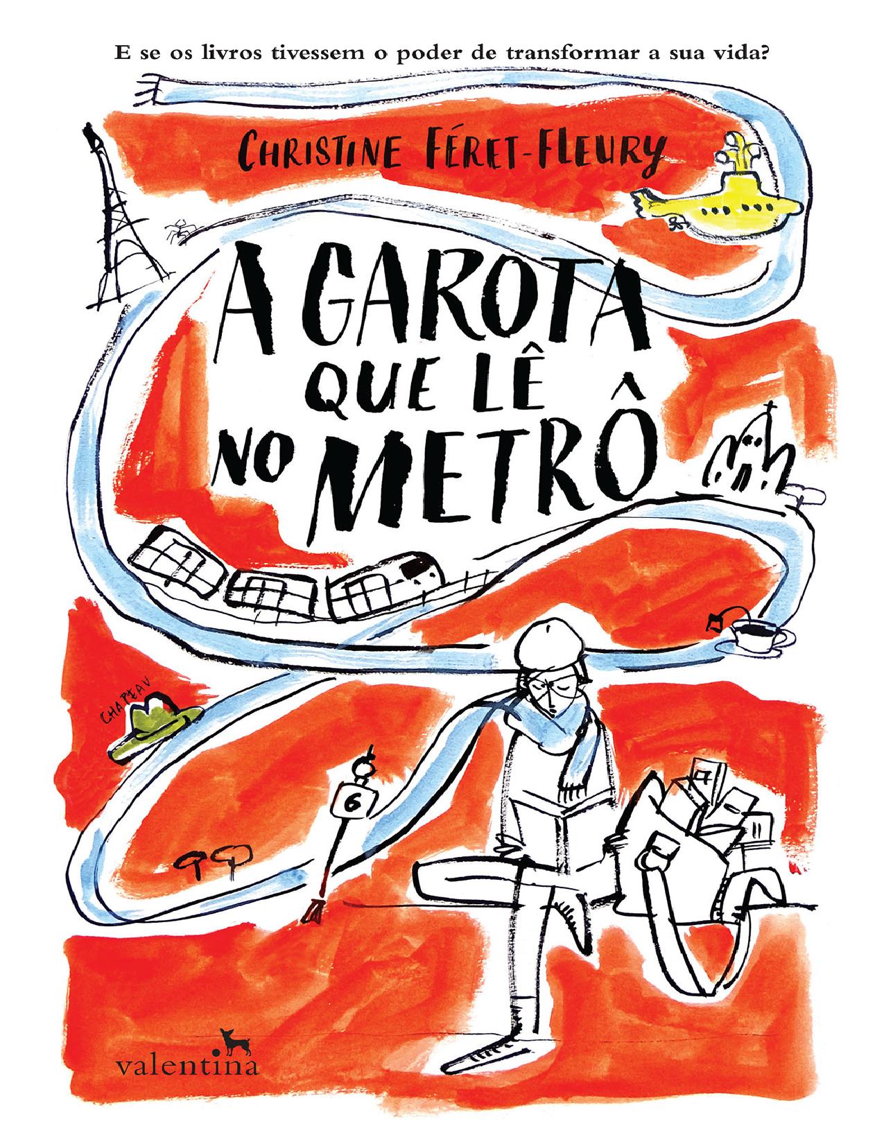 A Garota Que Le No Metro 2305