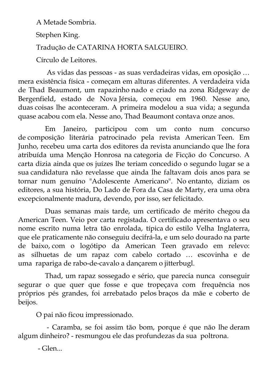 A Metade Sombria 595 1