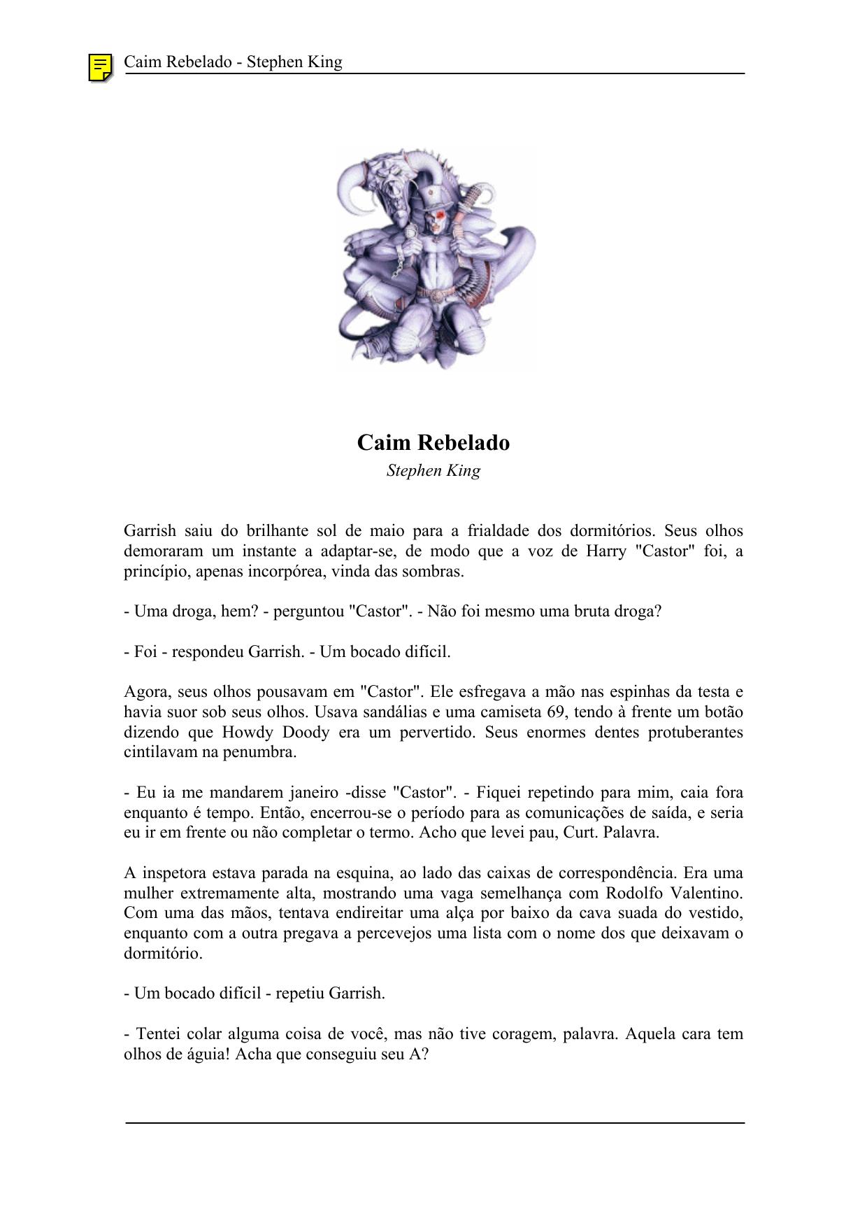 Caim Rebelado 601 1