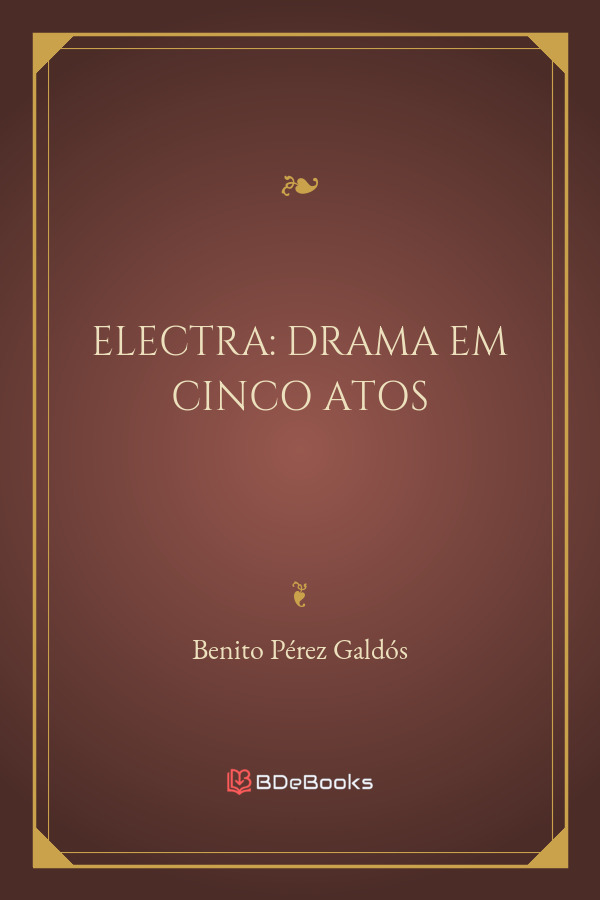 Electra Drama Em Cinco Atos 1785