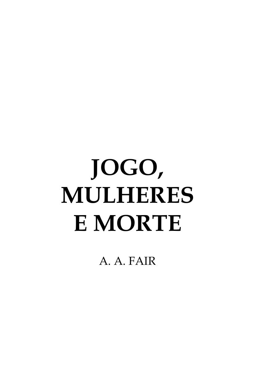 Jogo Mulheres E Morte 1769