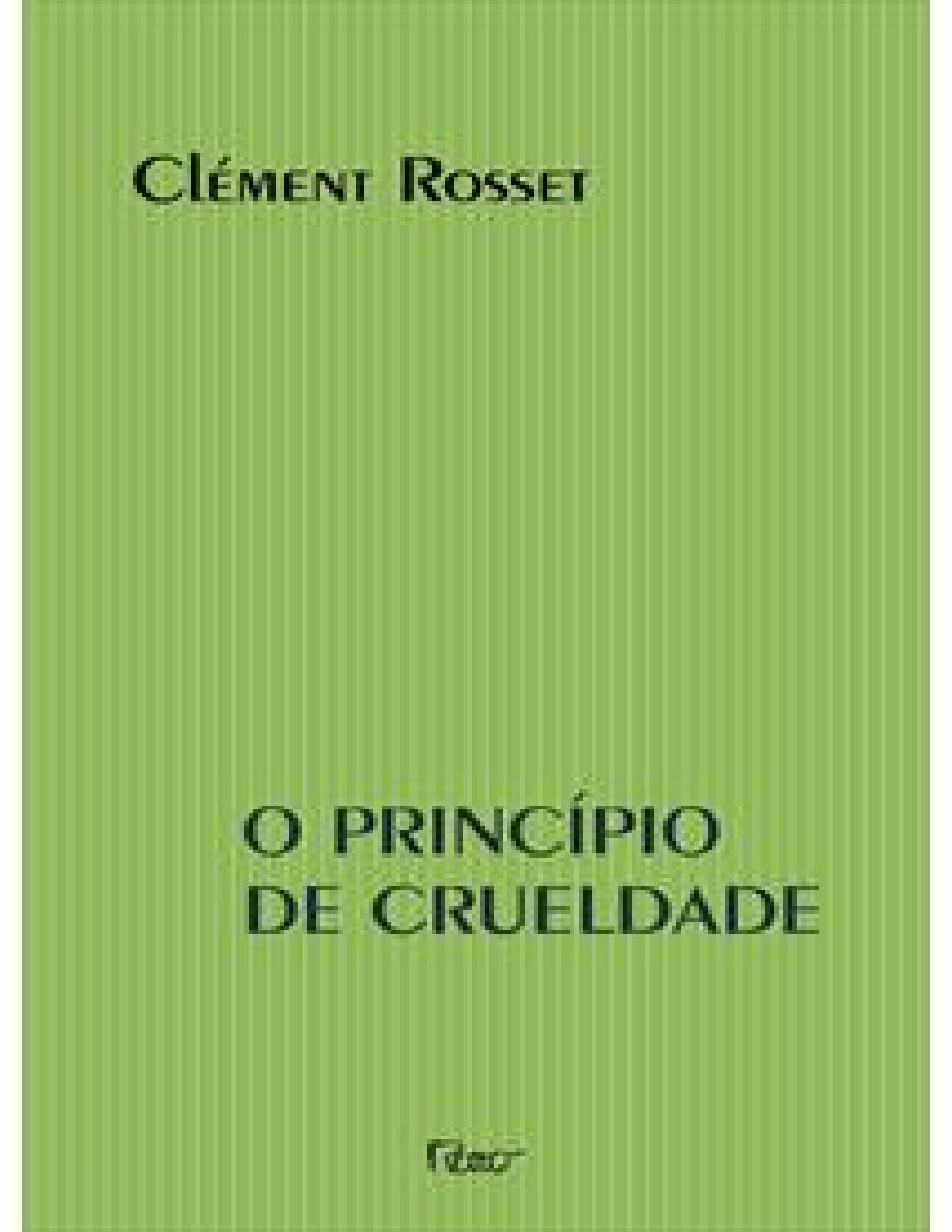 O Principio Da Crueldade 2330