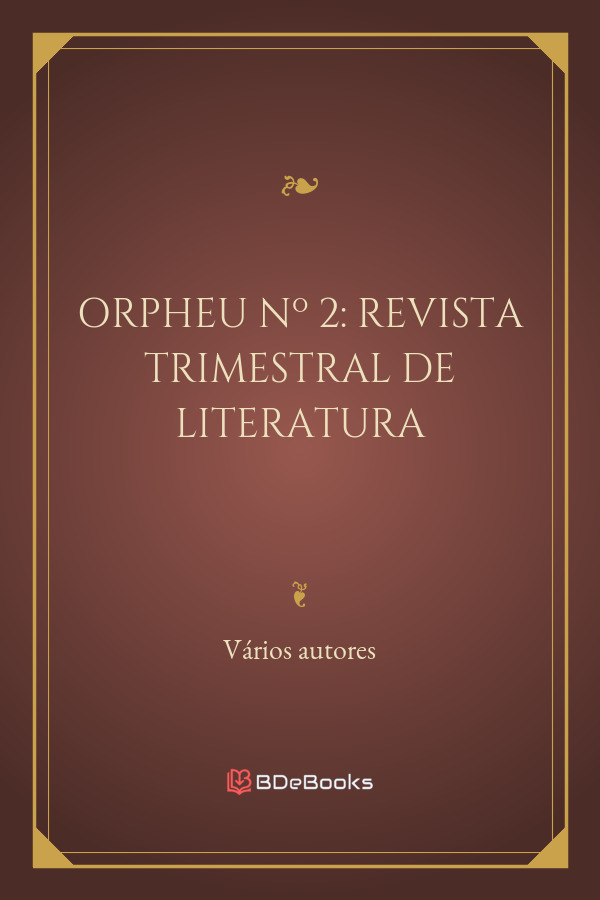 Orpheu No 2 Revista Trimestral De Literatura 635 1