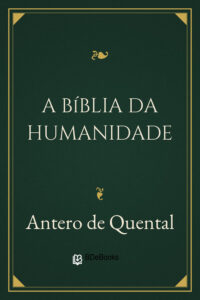 Capa do livro A Bíblia da Humanidade, de Antero de Quental