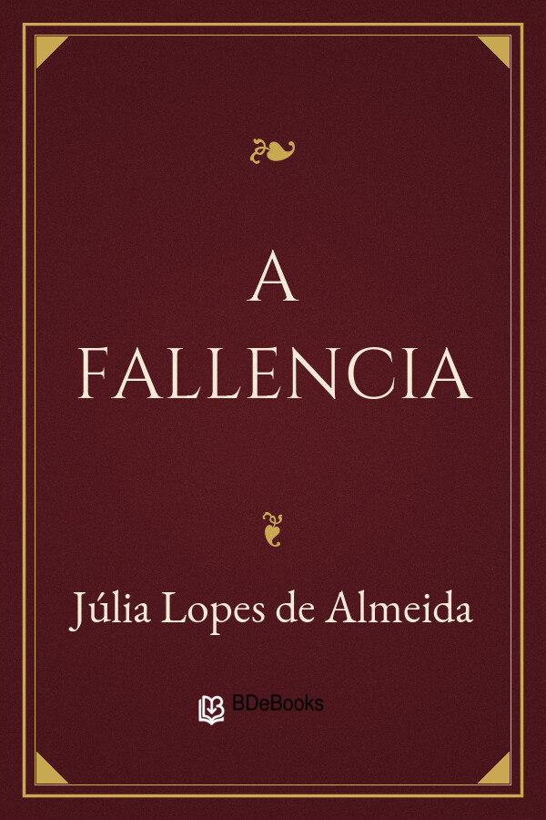 Capa do livro A fallencia, de Júlia Lopes de Almeida