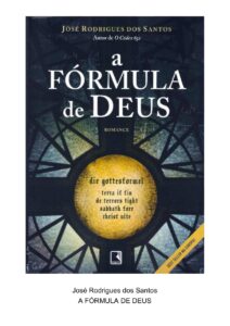 Capa do livro A Fórmula de Deus, de José Rodrigues dos Santos