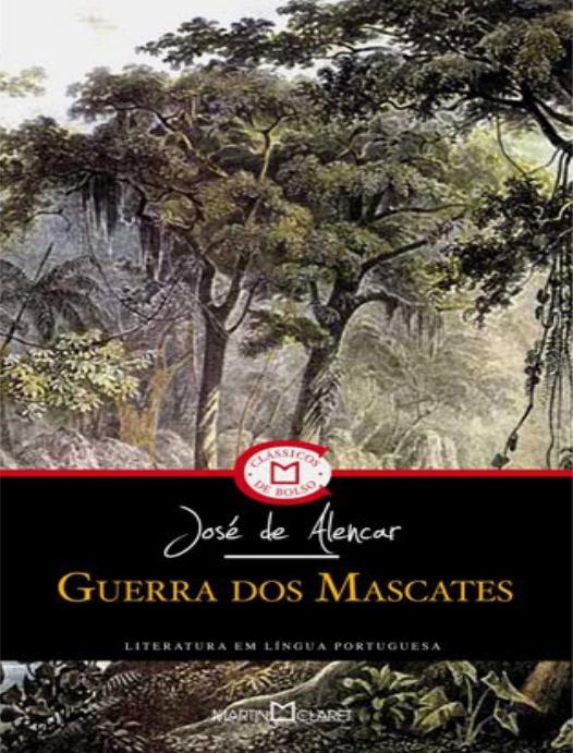 Capa do livro A Guerra dos Mascates, de José de Alencar