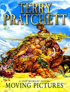 Capa do livro A Magia de Holy Wood, de Terry Pratchett