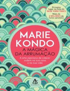 Capa do livro A Mágica da Arrumação, de Marie Kondo