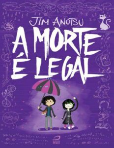 A Morte é Legal by Jim Anotsu, book cover