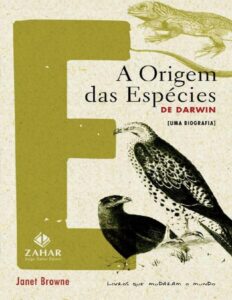 A origem das espécies de Darwin by Janet Browne, book cover