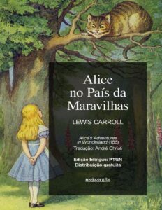 Capa do livro Alice no País das Maravilhas, de Lewis Carroll